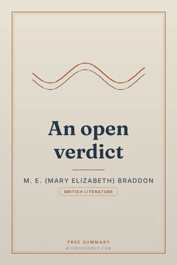 Cover of An open verdict