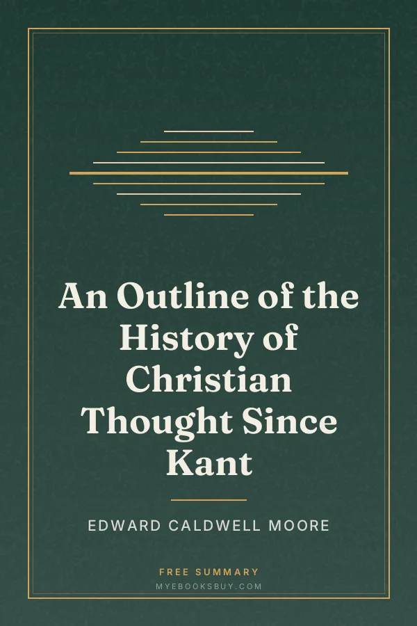 Cover of An Outline of the History of Christian Thought Since Kant