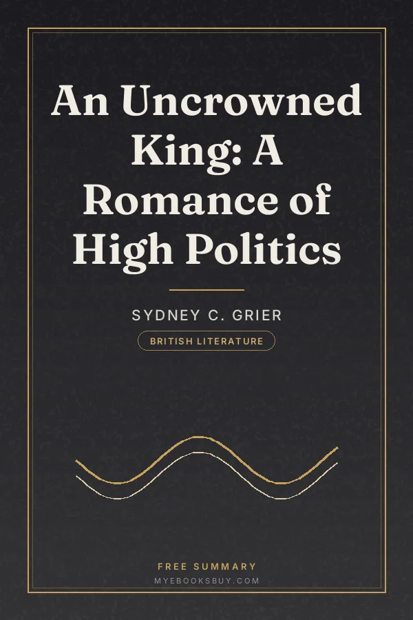 Cover of An Uncrowned King: A Romance of High Politics