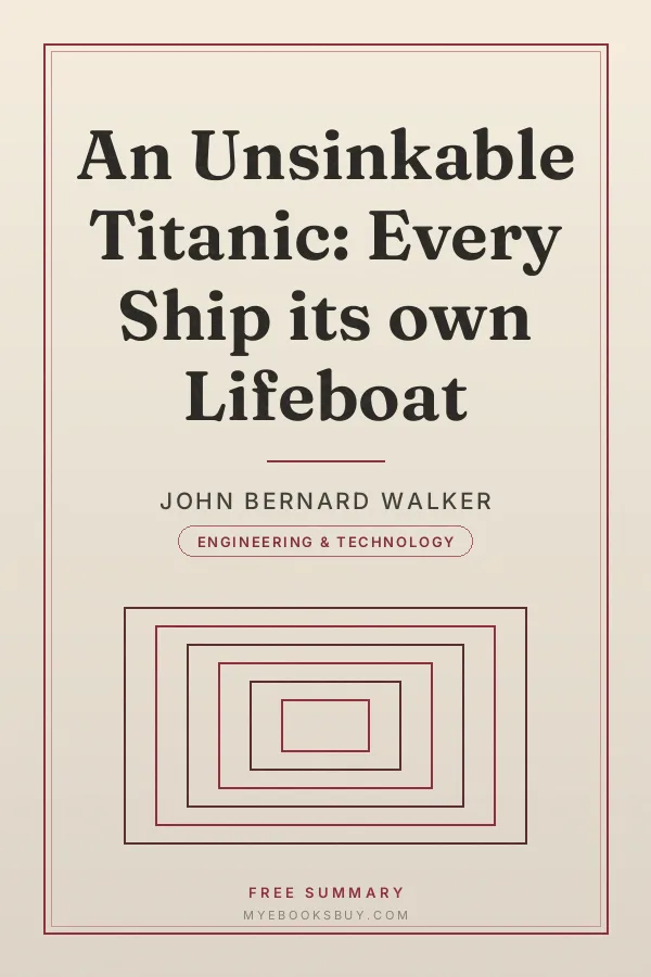 Cover of An Unsinkable Titanic: Every Ship its own Lifeboat