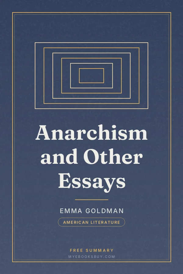 Cover of Anarchism and Other Essays