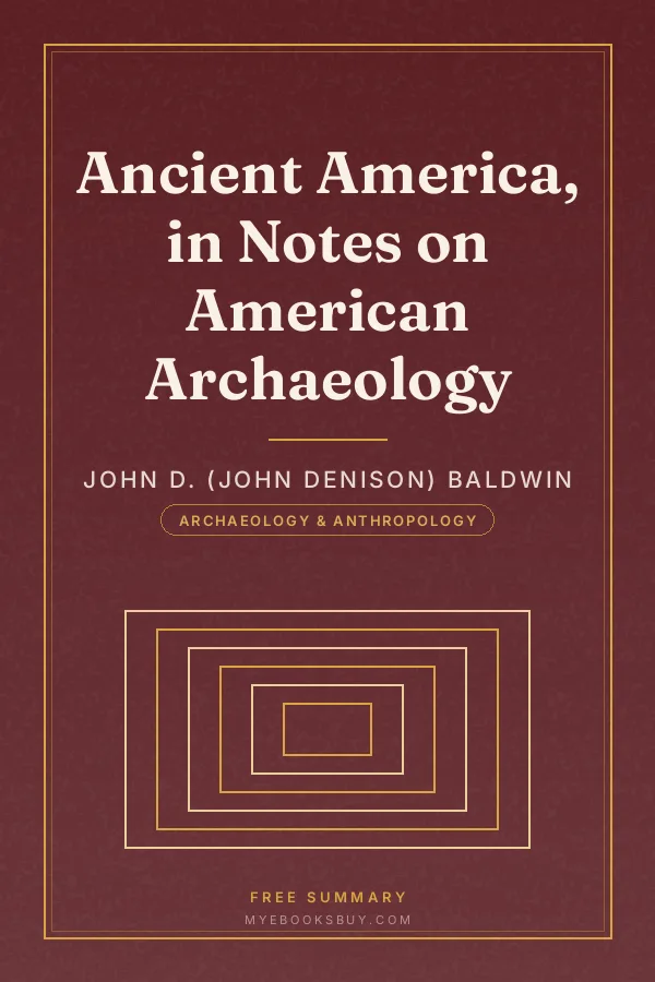 Cover of Ancient America, in Notes on American Archaeology