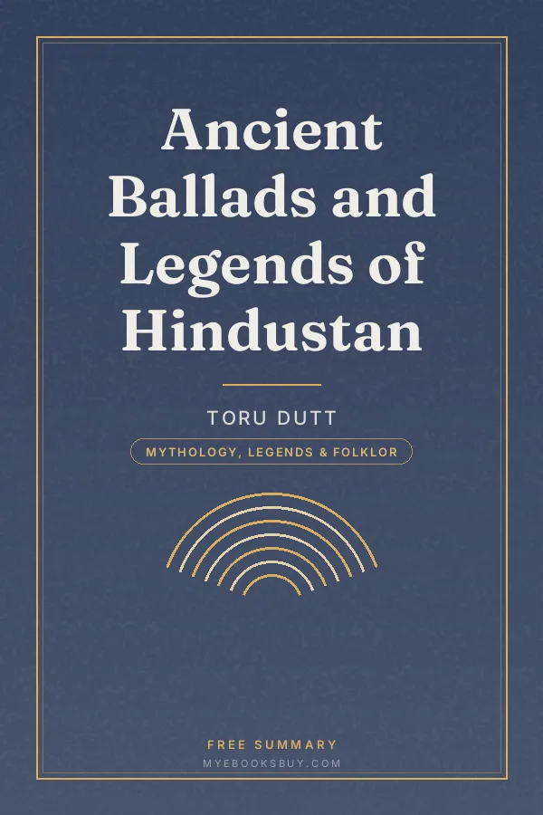 Cover of Ancient Ballads and Legends of Hindustan