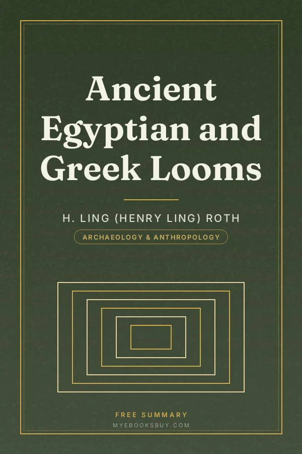 Cover of Ancient Egyptian and Greek Looms