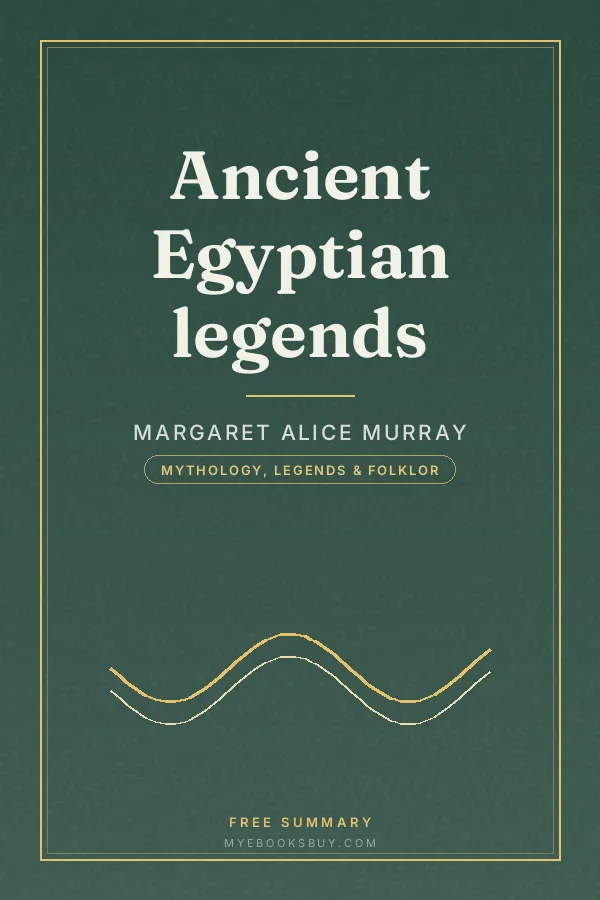 Cover of Ancient Egyptian legends