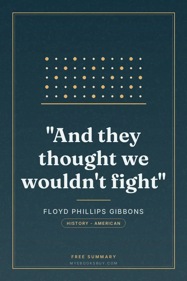 Cover of "And they thought we wouldn't fight"