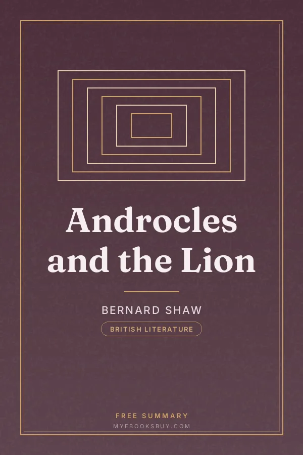 Cover of Androcles and the Lion