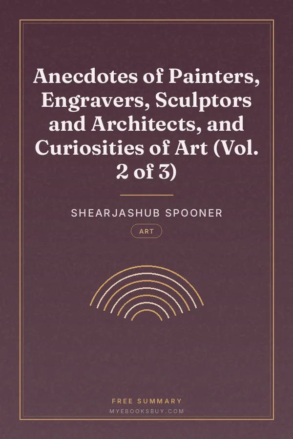 Cover of Anecdotes of Painters, Engravers, Sculptors and Architects, and Curiosities of Art (Vol. 2 of 3)