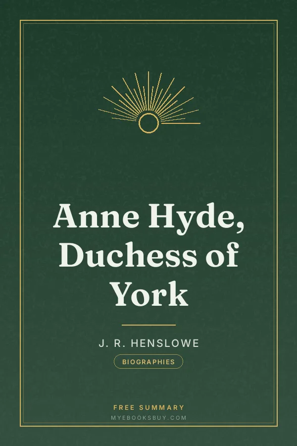 Cover of Anne Hyde, Duchess of York