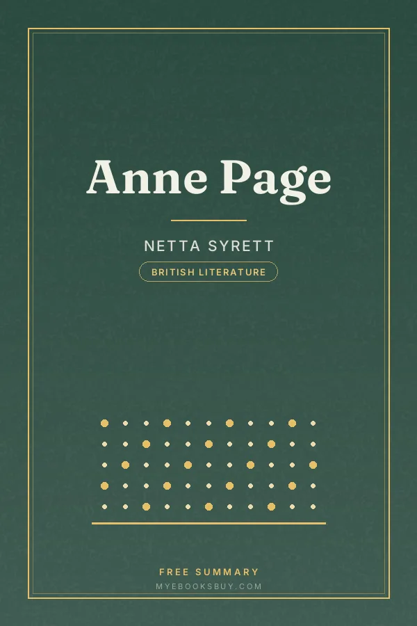 Cover of Anne Page