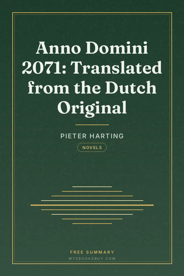 Cover of Anno Domini 2071: Translated from the Dutch Original