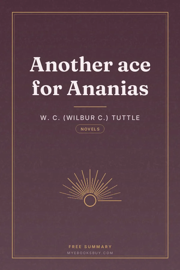 Cover of Another ace for Ananias