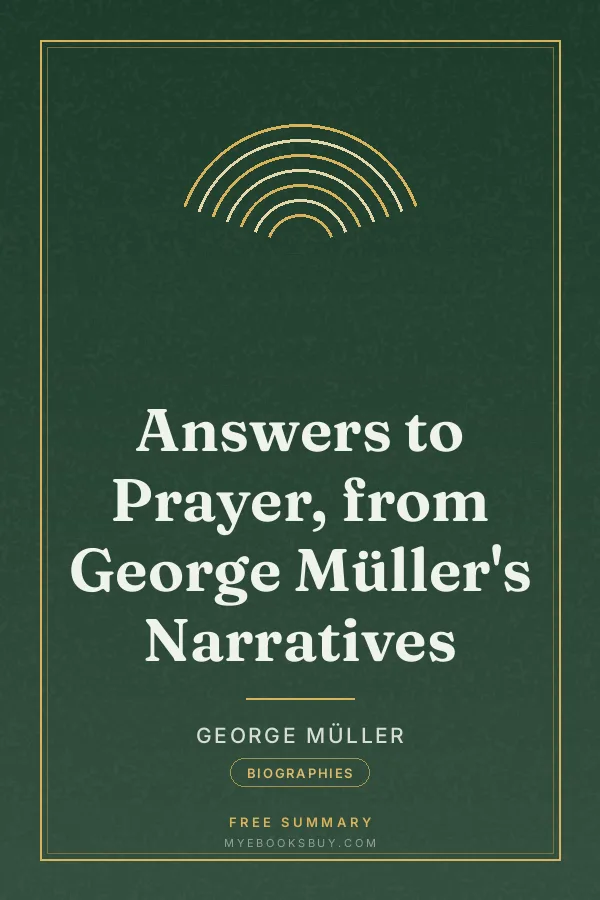 Cover of Answers to Prayer, from George Müller's Narratives