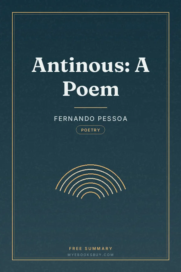 Cover of Antinous: A Poem