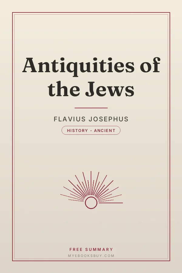 Cover of Antiquities of the Jews