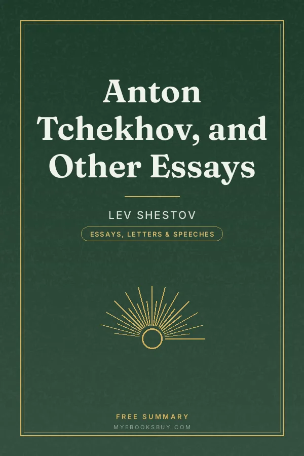 Cover of Anton Tchekhov, and Other Essays