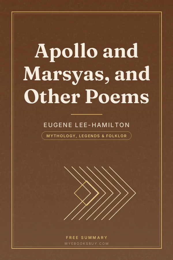 Cover of Apollo and Marsyas, and Other Poems
