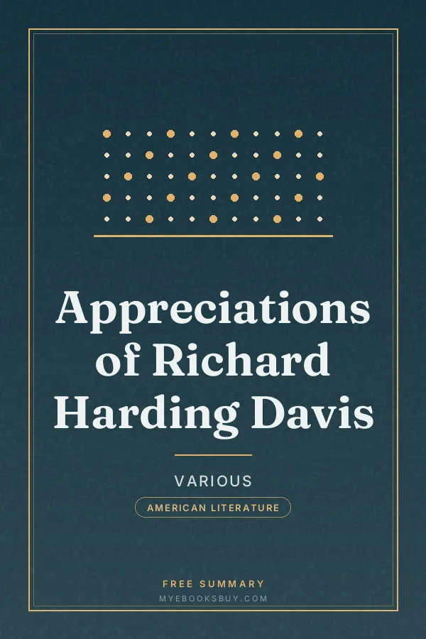 Cover of Appreciations of Richard Harding Davis