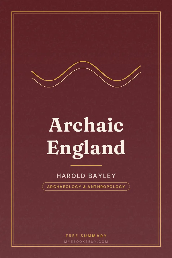 Cover of Archaic England