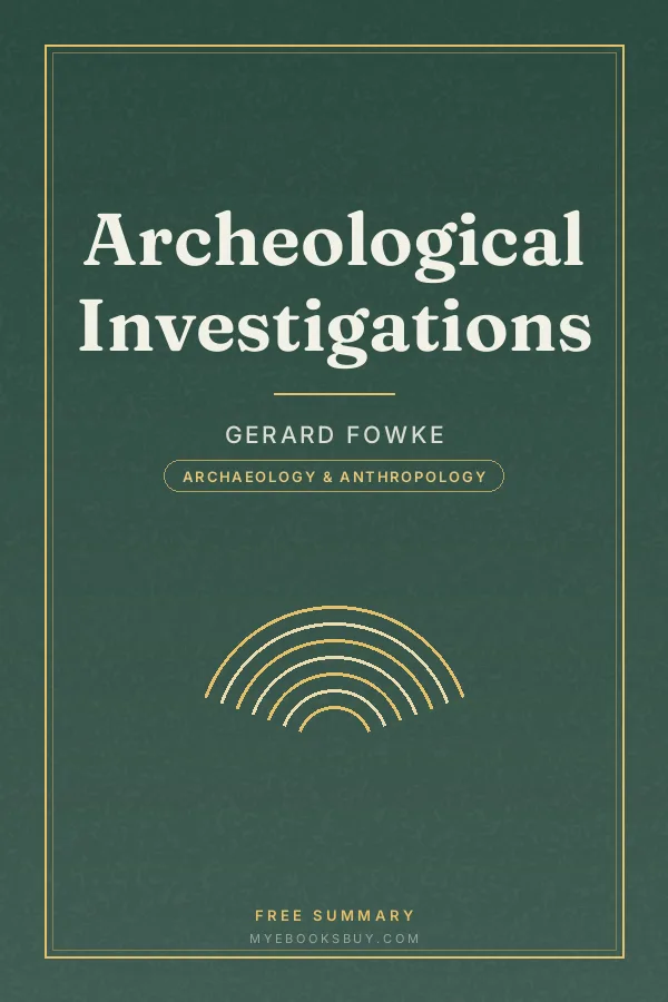 Cover of Archeological Investigations