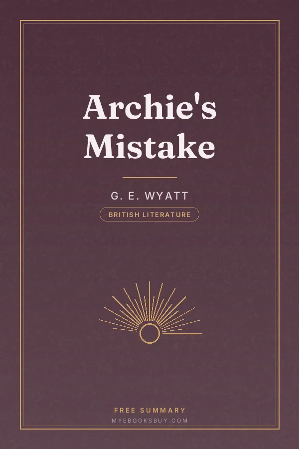 Cover of Archie's Mistake