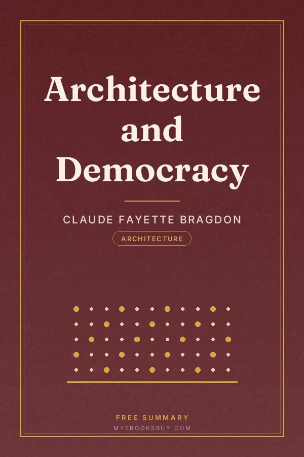 Cover of Architecture and Democracy
