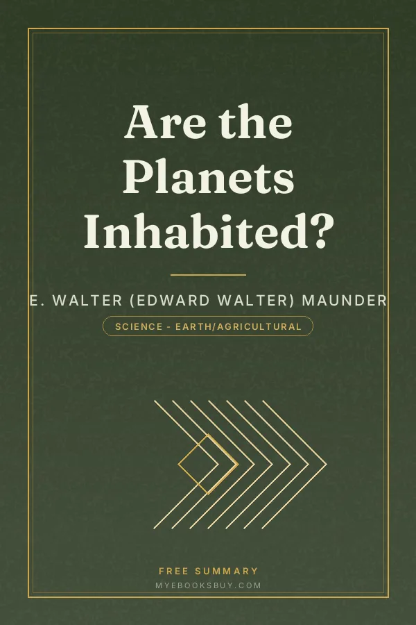 Cover of Are the Planets Inhabited?