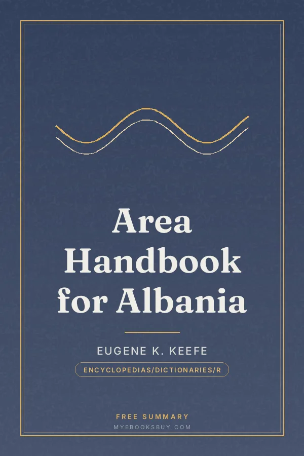 Cover of Area Handbook for Albania