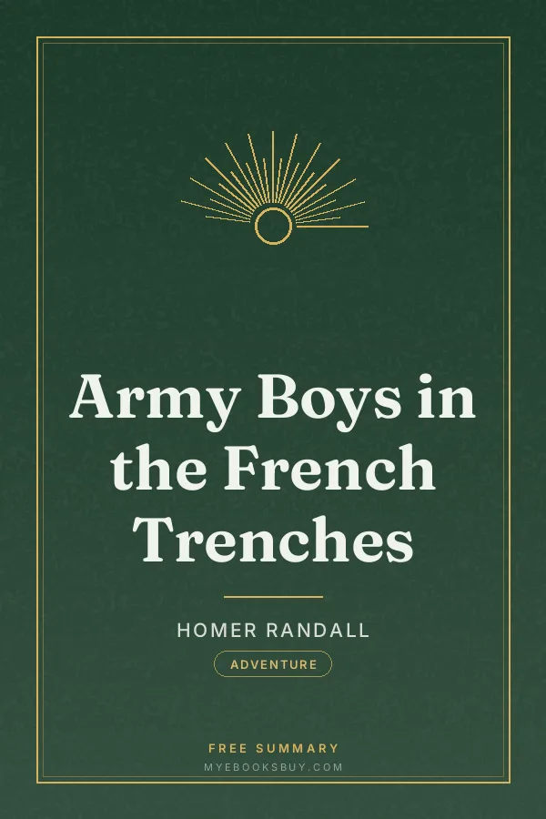 Cover of Army Boys in the French Trenches