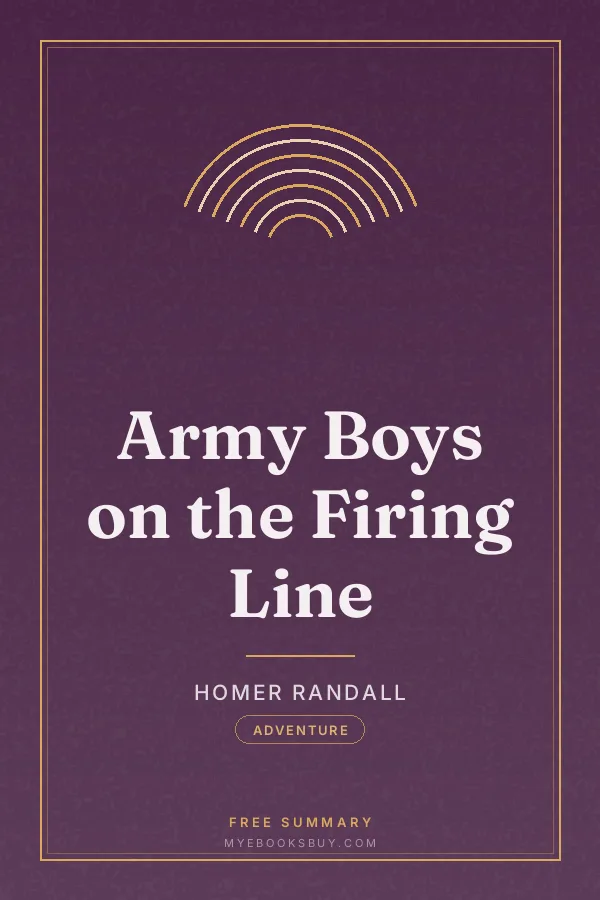 Cover of Army Boys on the Firing Line