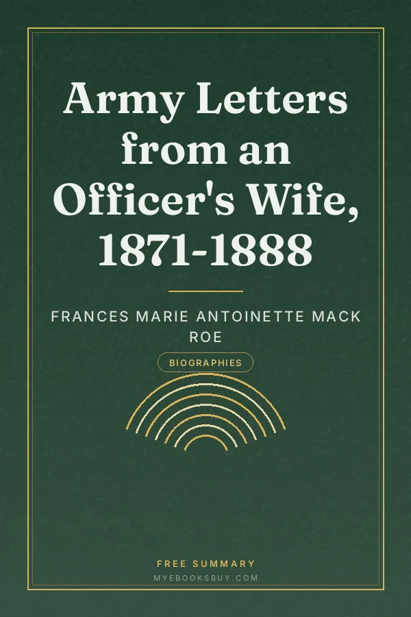 Cover of Army Letters from an Officer's Wife, 1871-1888