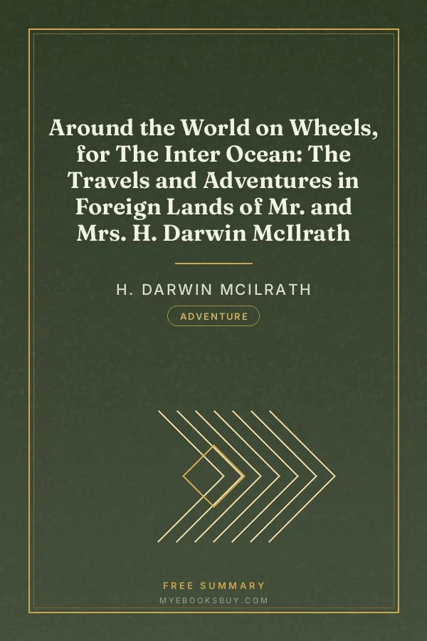 Cover of Around the World on Wheels, for The Inter Ocean: The Travels and Adventures in Foreign Lands of Mr. and Mrs. H. Darwin McIlrath