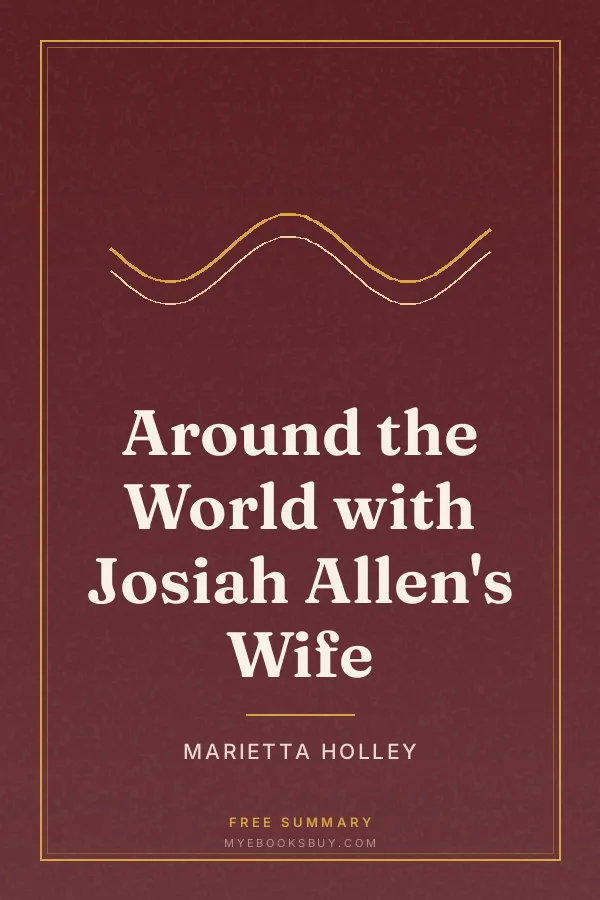 Cover of Around the World with Josiah Allen's Wife
