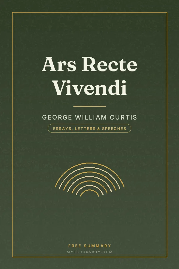 Cover of Ars Recte Vivendi