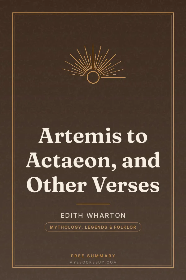 Cover of Artemis to Actaeon, and Other Verses