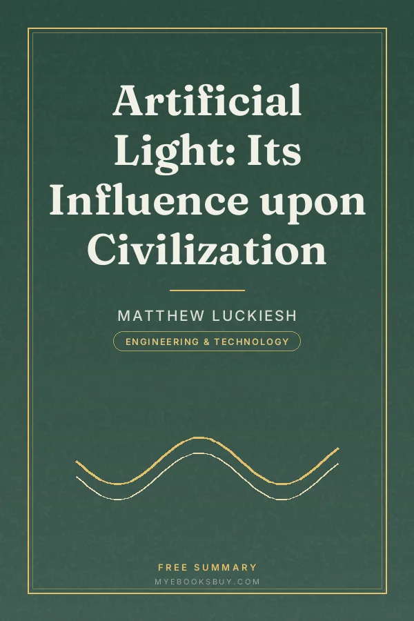 Cover of Artificial Light: Its Influence upon Civilization