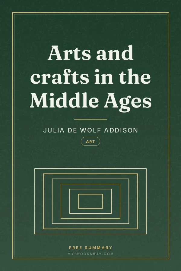Cover of Arts and crafts in the Middle Ages