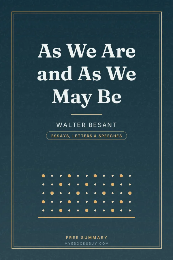 Cover of As We Are and As We May Be