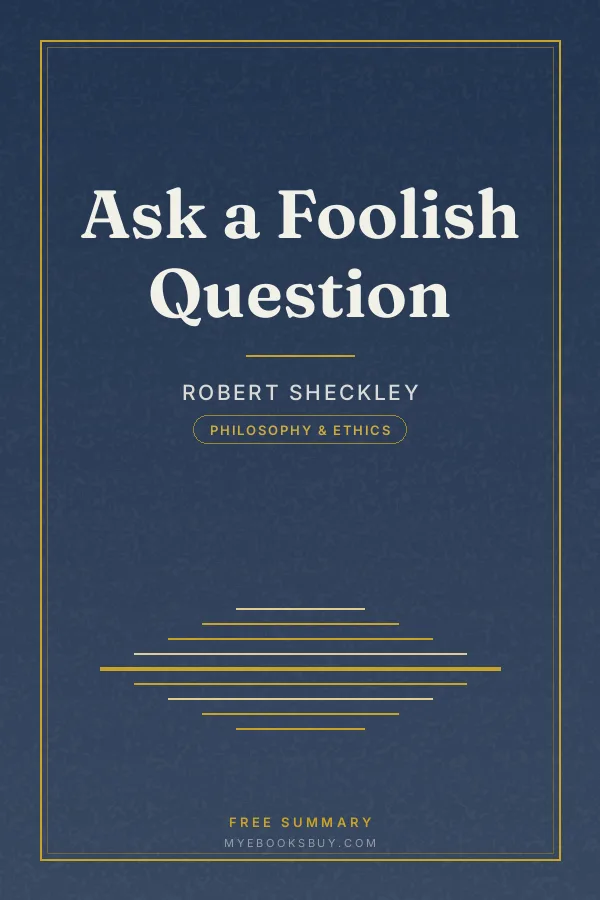 Cover of Ask a Foolish Question