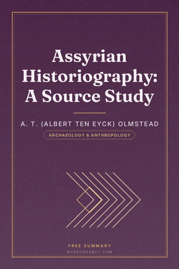 Cover of Assyrian Historiography: A Source Study