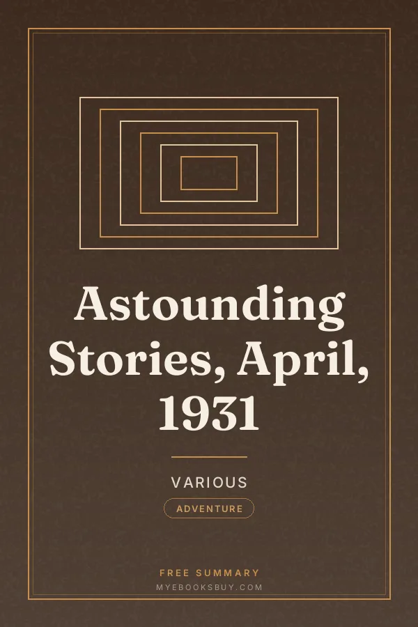 Cover of Astounding Stories, April, 1931