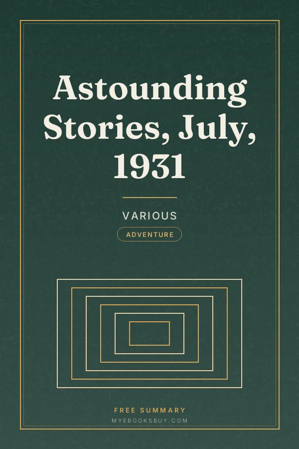 Cover of Astounding Stories, July, 1931