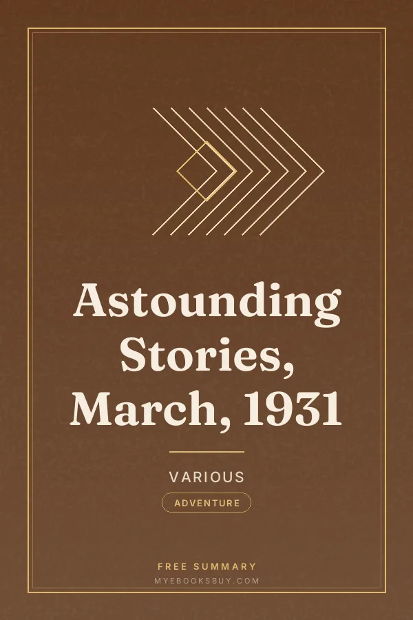 Cover of Astounding Stories, March, 1931