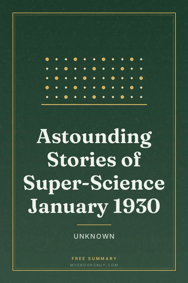 Cover of Astounding Stories of Super-Science January 1930