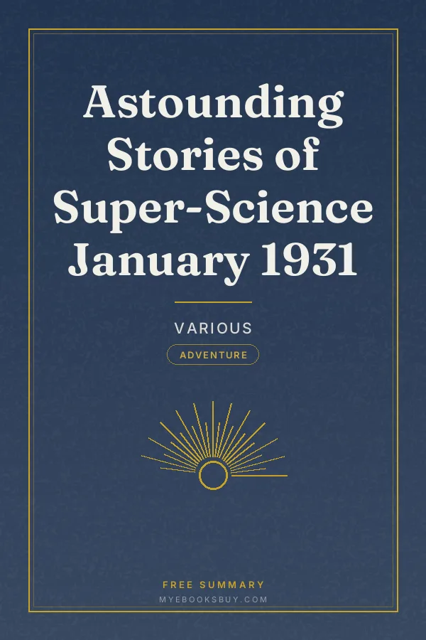 Cover of Astounding Stories of Super-Science January 1931