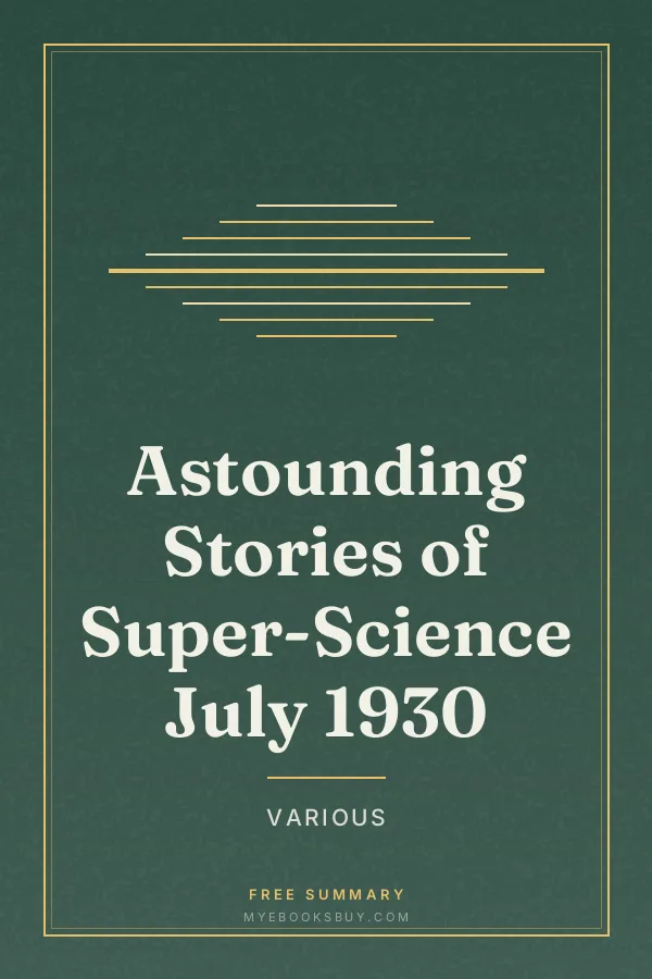 Cover of Astounding Stories of Super-Science July 1930
