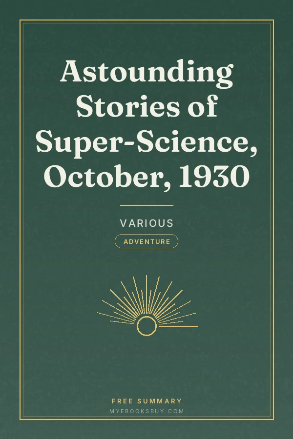 Cover of Astounding Stories of Super-Science, October, 1930