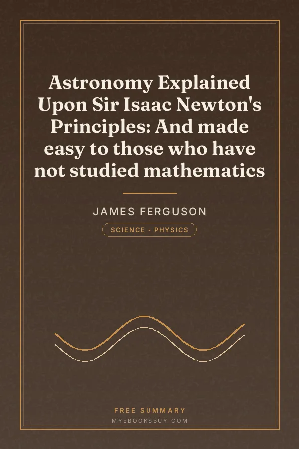 Cover of Astronomy Explained Upon Sir Isaac Newton's Principles: And made easy to those who have not studied mathematics