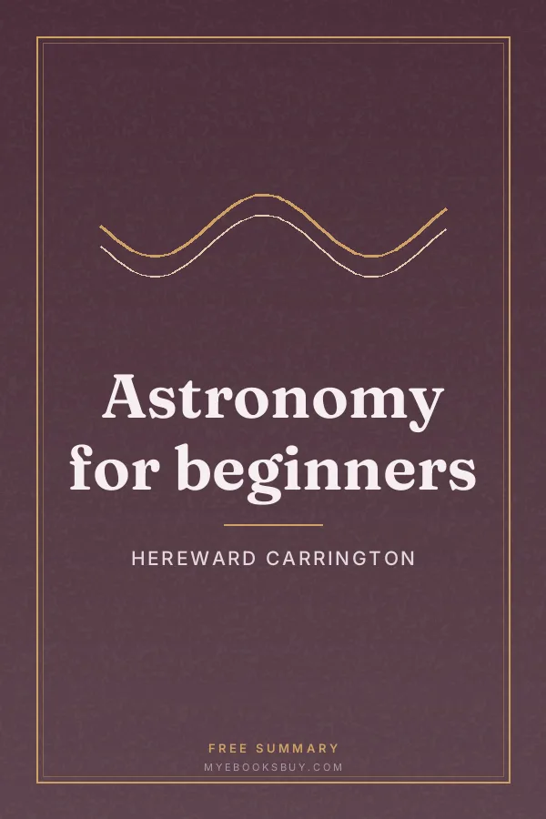 Cover of Astronomy for beginners