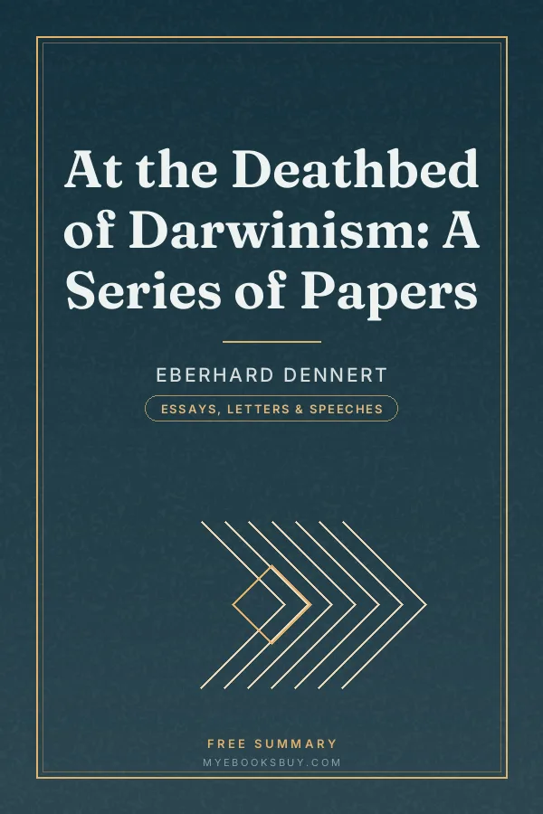 Cover of At the Deathbed of Darwinism: A Series of Papers
